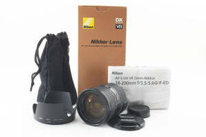 ★極上美品★ニコン NIKON AF-S DX NIKKOR 18-200mm F3.5-5.6 G ED VR★　R4586＃980