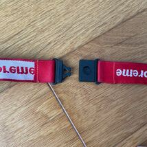 訳あり Supreme Opener Lanyard 栓抜きなし RED / シュプリーム ネックストラップ ストラップ_画像2