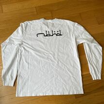 NEIGHBORHOOD NBHD . ABJAD / C-TEE . LS WHITE XL / ネイバーフッド アラビア Tシャツ ロンT 白 ホワイト 191PCNH-LT06_画像2