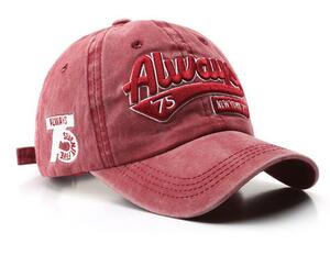 キャップ (F456) メンズ 夏用 野球帽 コットン 軽量 通気性 サイズ調節可能 紫外線対策 シンプル おしゃれ スポーツ用 アウトド
