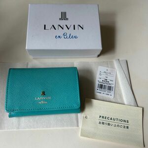 【新品】LANVIN en Bleu 三つ折り財布