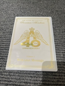 27219☆THE ALFEE DVD 40th Anniversary Premium Members Volume1
