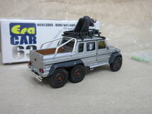 1/64 EraCar ベンツ G63 AMG 6×6 バッファロー スペシャル シルバー/カーボン BENZ_画像6