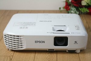 【エプソン　EPSON　EB-S05】プロジェクター　本体のみ　ランプ時間105H程度　現状!!　管Z7892