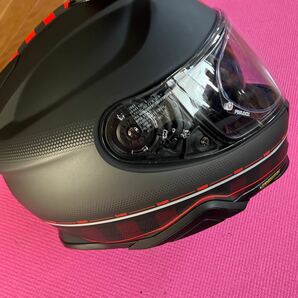 ◆ SHOEI GT-AIR2 TESSERACT インナーサンバイザーつきプレミアムフルフェイスヘルメット M(57)サイズ USED美品◆受注限定販売モデルの画像7