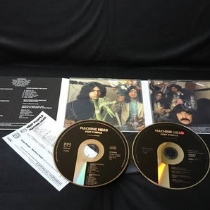 高音質 Deep Purple ディープ・パープル Machine Head マシン・ヘッド Blu-spec ブルースペック 40th CD+DVD 2枚組の画像2