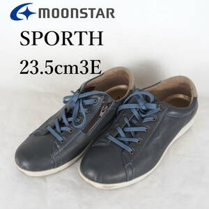 MK4462*MOONSTAR SPORTH*ムーンスター スポルス*レディーススニーカー*23.5cm3E*グレー