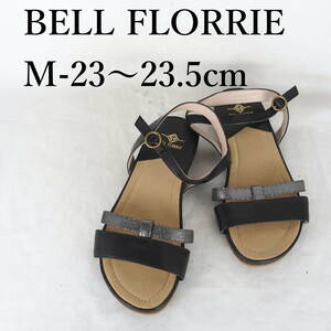 MK4567*BELL FLORRIE*ベルフローリー*レディースサンダル*M-23〜23.5cm*黒