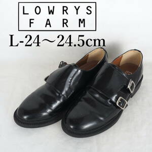 MK4776*LOWRYS FARM*ローリーズファーム*レディースシューズ*L-24〜24.5cm*黒