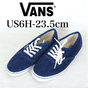 MK4957*VANS*バンズ*レディーススニーカー*US6H-23.5cm*青