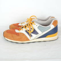 MK4969*New Balance996*ニューバランス*レディーススニーカー*US6.5-23.5cm*オレンジ_画像3