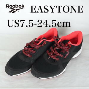 MK4988*Reebok EASYTONE*リーボック イージートーン*レディーススニーカー*US7.5-24.5cm*黒