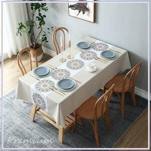  tablecloth 140×180 heat-resisting * waterproof *. oil stylish PVC popular new goods birthday Event pattern change a1