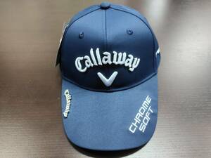 CALLAWAY キャトウェイ 帽子 ゴルフキャップ マーカー付 ネイビー