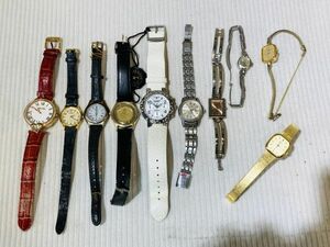 kmc07▼腕時計 10点おまとめ/レディース メンズウォッチ SEIKO.CITIZEN.TECHNOSなど 未稼働 ジャンク時計▼