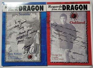 ブルース・リー 資料写真集 regards from the DRAGON のシアトルとオークランドの2冊セット 未使用 2008年発行