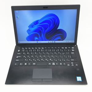 【中古】 VAIO Pro PG VJPG1113BL2B 13.3インチ ノートパソコン Core i5 8250U Win11 Pro 8GB SSD256GB