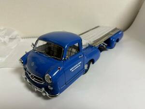 1/18 CMC メルセデスベンツ 1954 トランスポーター Renntransporter Mercedes-Benz タグ糸の色移りありも未展示経年の割に本体綺麗目