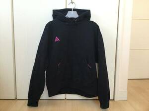 NIKE ACG Pullover Hoodie Sweat Parka M スウェット パーカー 黒 中古品