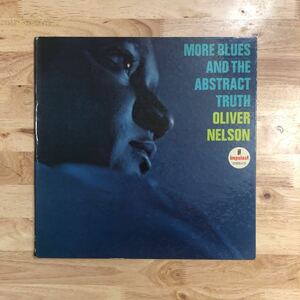 LP OLIVER NELSON/MORE BLUES AND THE ABSTRACT TRUTH[USオリジナル:初年度'64PRESS:両面VAN GELDER:PRINTED IN USAラベル:impulse! AS-75]