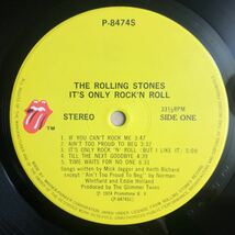 LP THE ROLLING STONES ローリング・ストーンズ/IT'S ONLY ROCK 'N ROLL['74年作:国内盤:解説付き:インナー・スリーヴ付き]_画像5