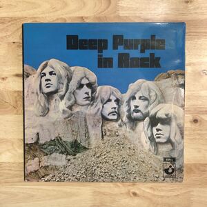 LP NOT REPRESS/NO EMI ファーストプレス!! DEEP PURPLE/DEEP PURPLE IN ROCK[UKオリジナル:初年度'70年PRESS:COATING JKT:UKORIG SLV付き]