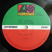 LP JOHN COLTRANE/OLE COLTRANE['61年作:国内盤:解説付き:FREDDIE HUBBARD(tp)GEORGE LANE(as)REGGIE WORKMAN(b)ELVIN JONES(dr)]_画像4