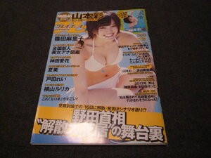 週刊プレイボーイ 2012年12月3日 №49 付録マウスパッド未開封 山本彩 篠田麻里子 神田愛花 夏美 戸田れい 横山ルリカ