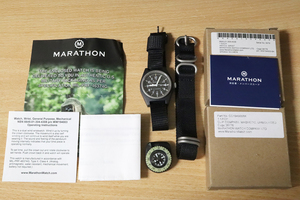 【美品】MARATHON General Purpose Field Watch Mechanical マラソン ジェネラルパーパス フィールドウォッチ 時計 WW194003