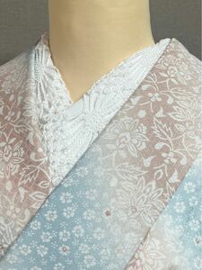 【新品】手編みレース半衿〈花火A ホワイト01〉