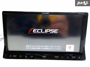 ECLIPSE イクリプス AVN-V02 メモリー ナビ カーナビ CD DVD 地図データ2012年春 フルセグ 即納 棚N-1