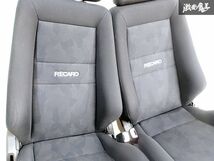 スズキ 純正 RECARO レカロ HN22S Keiワークス フロント シート 左右セット 2脚 黒 ブラック JB23ジムニー流用に 85101-84H00-AHB 即納 M-1_画像3