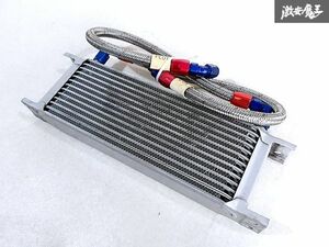 SerckSpeed サークスピード オイルクーラー コア Z750FXにて使用 13段 ステンレス メッシュホース 即納 棚G-2