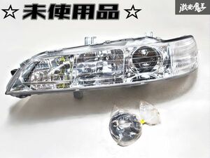 ★未使用!!★ ホンダ 純正 DC1 DC2 インテグラ Si SiR 前期 ハロゲン ヘッドライト ライト 左 左側 助手席側 KOITO 100-22251 打刻N 棚S-1