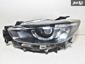 ★点灯OK★ マツダ 純正 KEFFW KE2FW KE5FW CX-5 CX5 後期 LED ヘッドライト ライト 左 左側 助手席側 STANLEY W2857 打刻タ 即納 棚Q-2