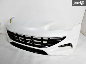 GIALLA ジアラ CORSA コルサ ZN6 86 ハチロク ZC6 BRZ エアロ FRP フロント バンパー 白 ホワイトパール系 即納 棚K-2