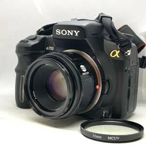 【動作確認済！】SONY ソニー a700 MINOLTA AF 50mm 1:1.7(22)【2432724-1/274/rgmry】