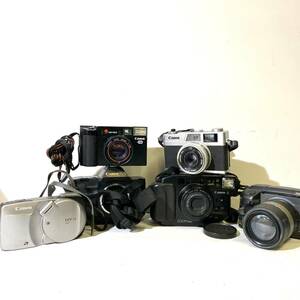 【フィルムカメラまとめ！】Canon キャノン Autoboy ZOOM Super Canonet 28 T80 AF35ML他【2421284-1/042/rgmry】