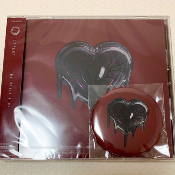 DEZERT The Heart Tree 通常盤 タワーレコード特典 缶バッジ CD