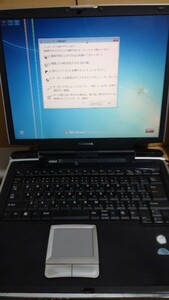 TOSHIBA dynabook A8/529PME PAA8520PME　東芝ダイナブック　ノートパソコン　HDDなし　OSなし　メモリ768MB 