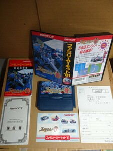 ファミリーサーキット'91 ナムコ　完品　ファミコンソフト