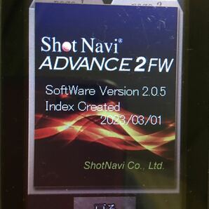 ShotNavi / ADVANCE2 FW ショットナビの画像5