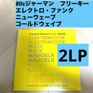 2LP クラウトロック　ニューウェーブ　フリーキー　エレクトロ　コンピ　ジャーマン　ディスコ　ファンク　ポストパンク