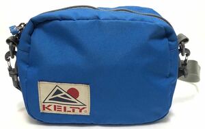 KELTY ケルティ ショルダーバッグ 2401206 ポーチ ブルー スクエア ミニバッグ アウトドア