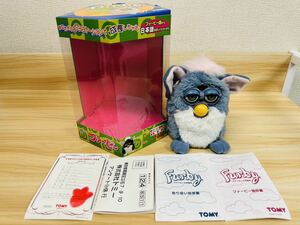 TOMY Furby Furby японский язык синий голубой утиль 