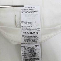 アディダス Tシャツ 半袖 コットン100% スポーツウエア トップス 白 メンズ Mサイズ ホワイト adidas_画像7