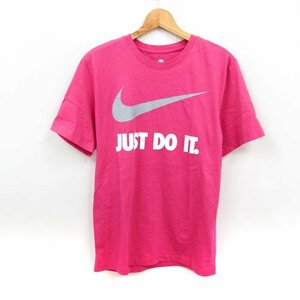 ナイキ Tシャツ 半袖 コットン100% スポーツウエア トップス メンズ Mサイズ ピンク NIKE