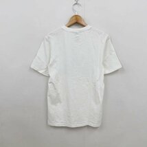 アディダス Tシャツ 半袖 コットン100% スポーツウエア トップス 白 メンズ Mサイズ ホワイト adidas_画像2