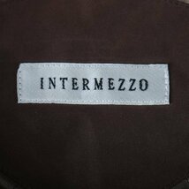 INTERMEZZO ブルゾン ジャケット 大きいサイズ キルティング 中綿 アウター メンズ XLサイズ ブラウン インターメッツォ_画像3