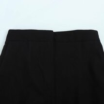 ザラ ワイドパンツ ハイウエスト ストレッチ ボトムス レディース USA Sサイズ ブラック ZARA_画像4